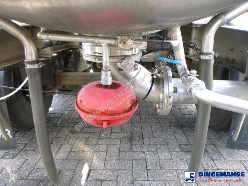 نصف مقطورة Magyar Chemical tank inox L4BH 22.5...
