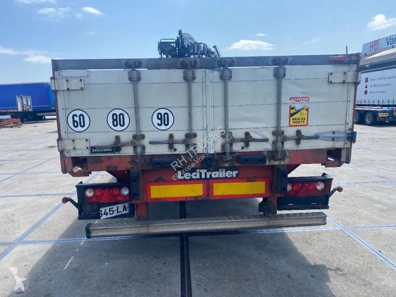 نصف مقطورة Lecitrailer 3 AXLE - BPW + HIAB R165 F3