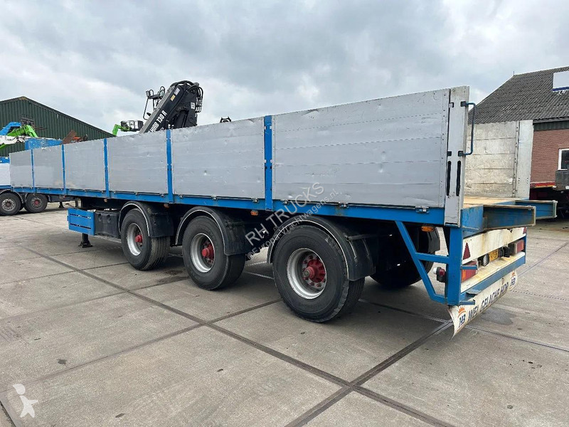 نصف مقطورة KWB P-423-STI-R 3 AXLE BPW + HIAB...