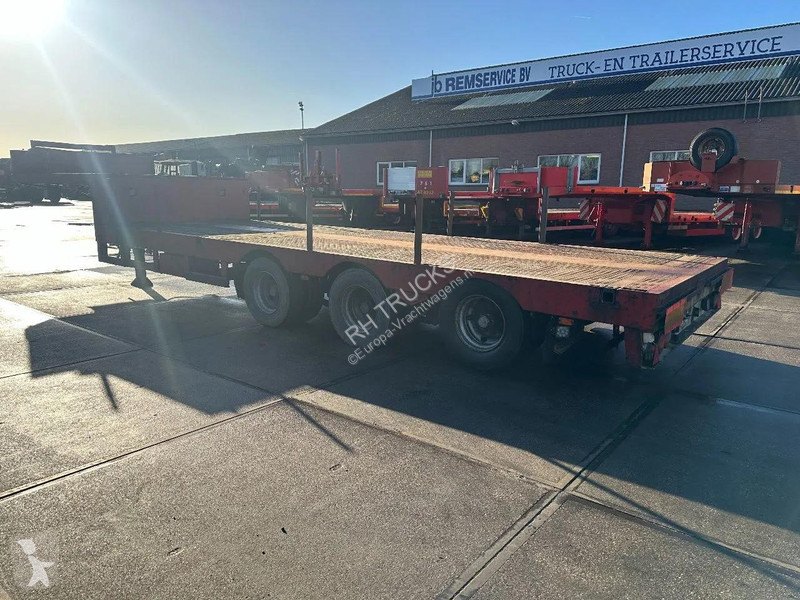 نصف مقطورة Broshuis 3 AXLE , EXTENDABLE 5 METER