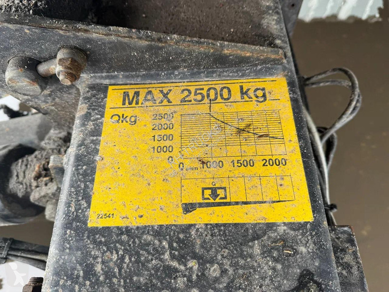 نصف مقطورة Krone 2 AXLE - WITH STEERING AXLE