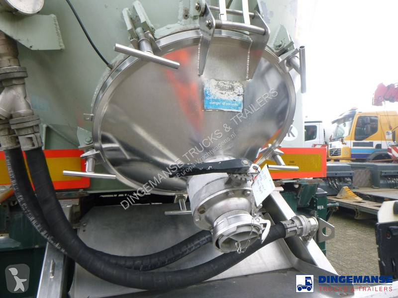 نصف مقطورة Feldbinder Powder tank alu 60 m3...