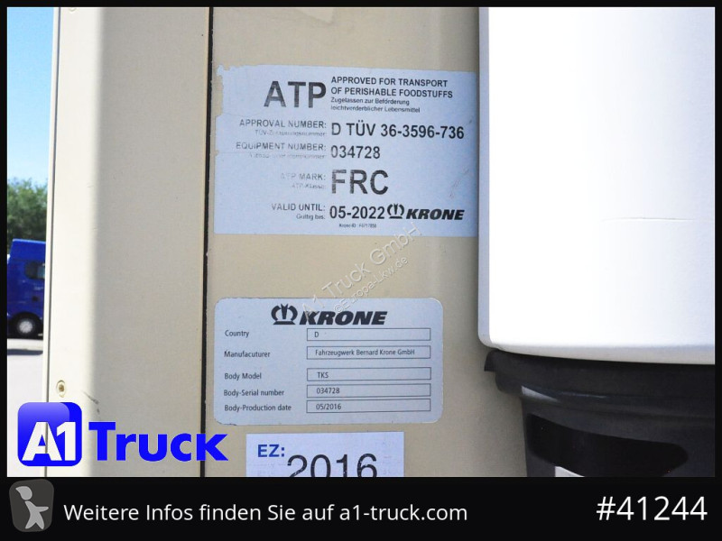نصف مقطورة Krone  FP 60, Carrier Vector 1950MT,...