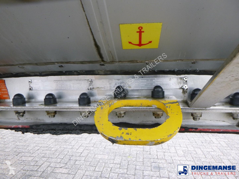 Oplegger Magyar Chemical tank inox L4BH 32.5 m3...