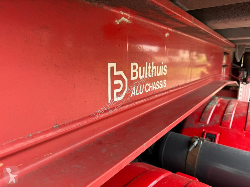 نصف مقطورة Bulthuis TATA 23 Kipper 58M3 Stuuras...