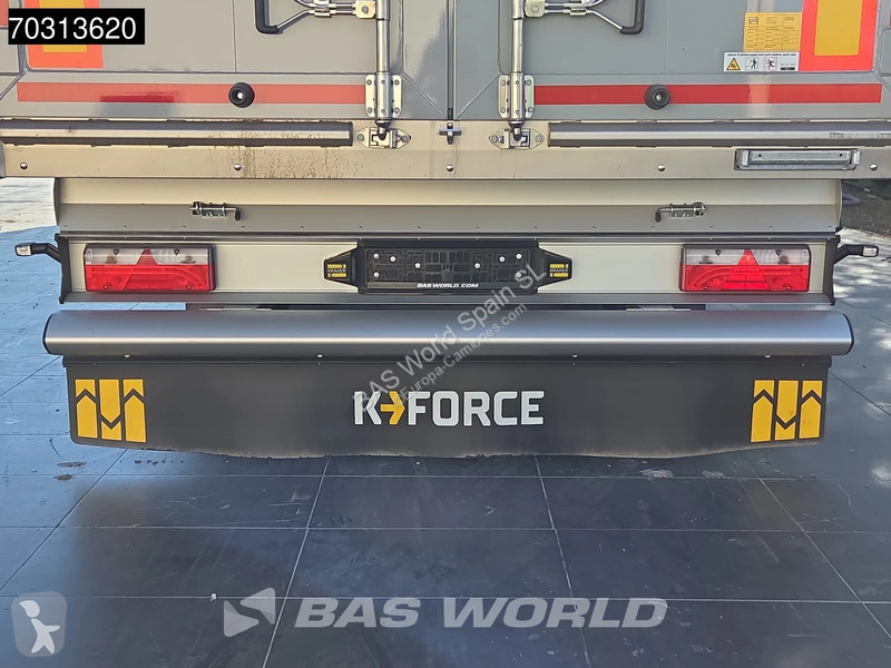 نصف مقطورة Kraker trailers CF-Z Track 10mm 92m3...