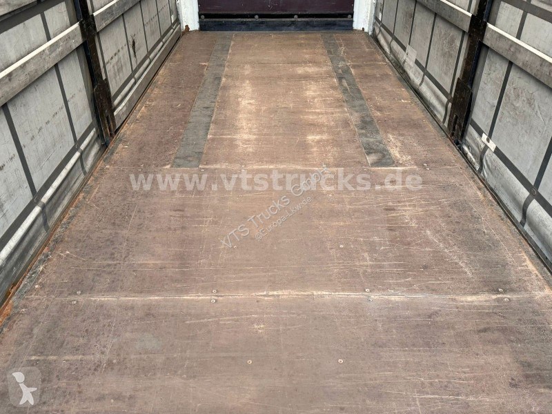 نصف مقطورة Krone Pritsche + Plane Edscha-Verdeck