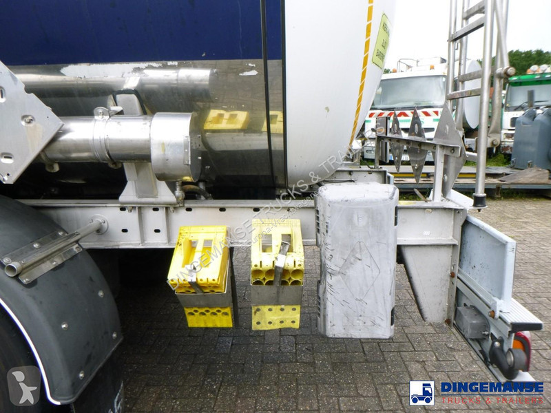 Semi remorque LAG Chemical tank inox L4BH 32.5...
