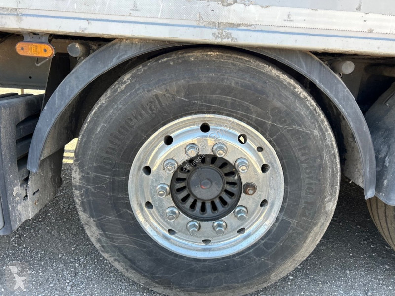 نصف مقطورة Knapen K200 Schubboden, Rollplane,...