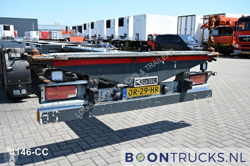 نصف مقطورة D-TEC FLEXITRAILER | 2x20-30-40-45ft...