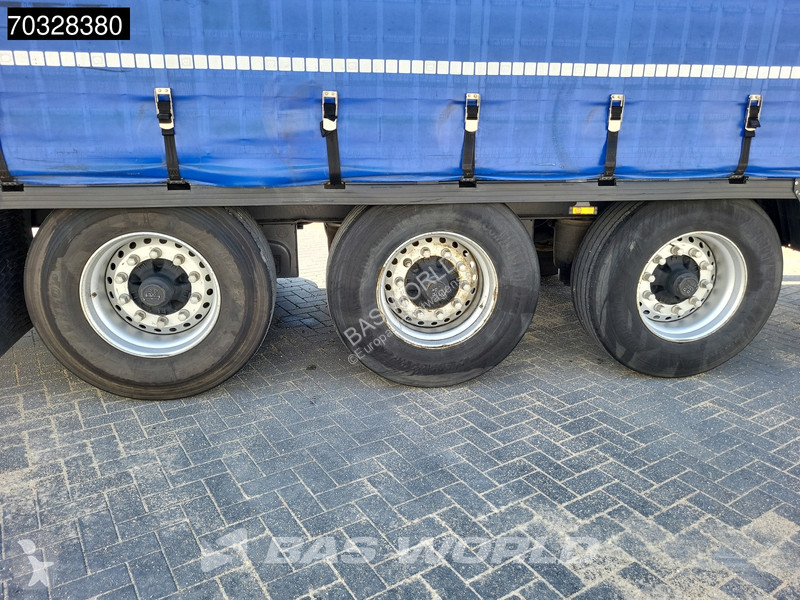 نصف مقطورة Krone 3 axles Anti Vandalism Sliding...