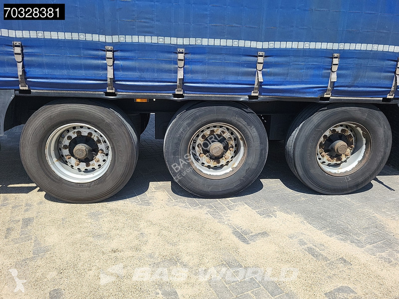 نصف مقطورة Krone 3 axles Anti Vandalism Sliding...