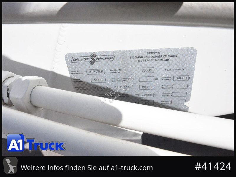 نصف مقطورة Spitzer SF24/34, Gülle, Pumpe...
