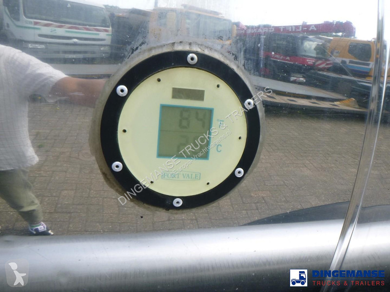 نصف مقطورة Magyar Chemical tank inox L4BH 32.5...