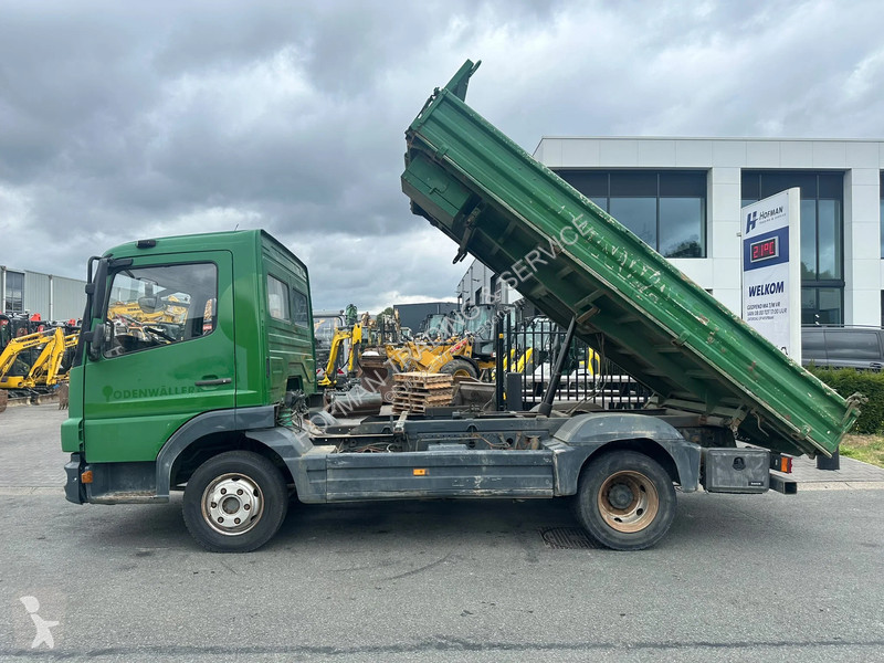 Vrachtwagen Mercedes Atego 818 3x meiller kipper