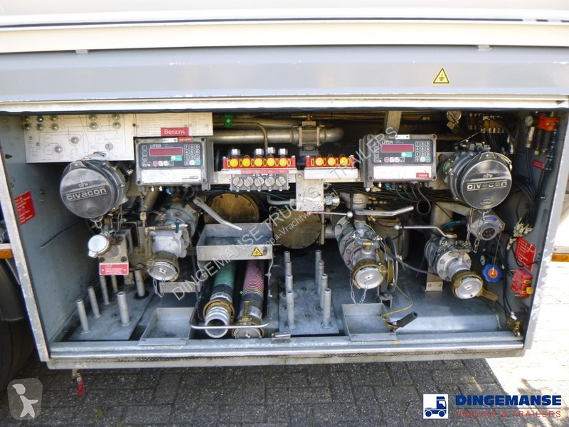 نصف مقطورة  Fuel tank alu 35.3 m3 / 5 comp
