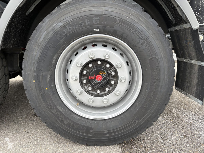 نصف مقطورة Schwarzmüller Stahlrundmulde 25 m³,...