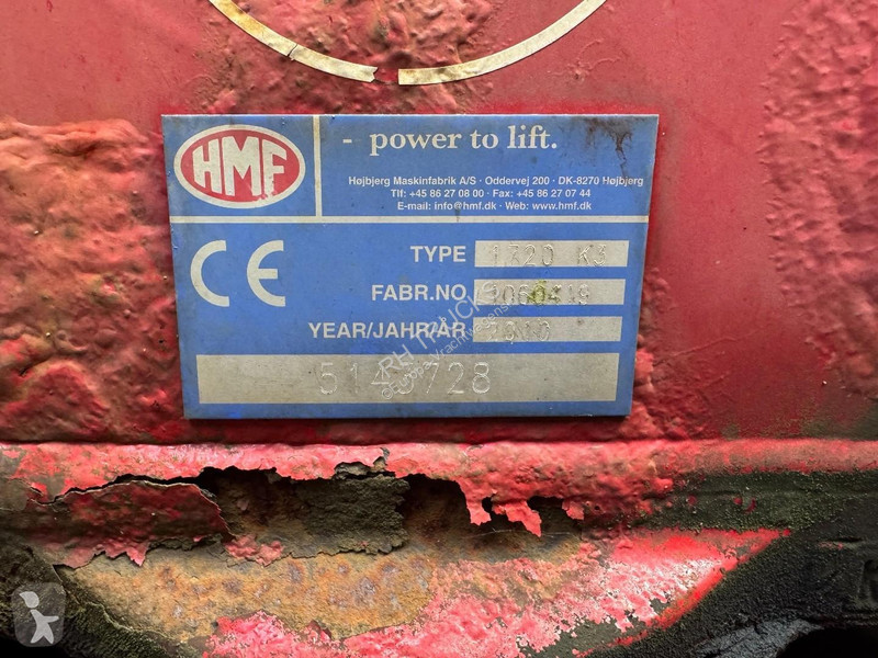 نصف مقطورة Pacton TGD343 3 AXLE BPW + HMF 1720...