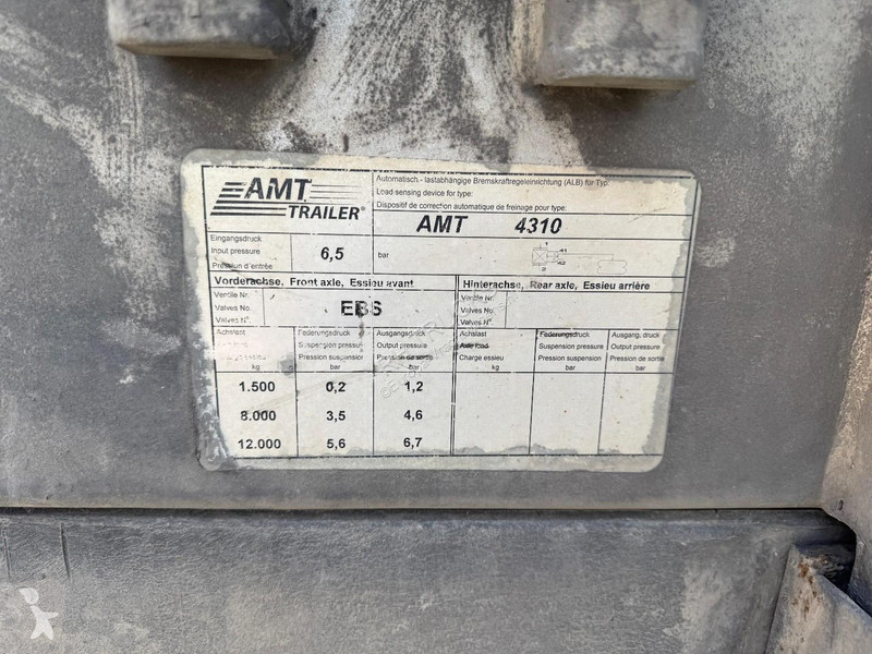 Oplegger  MT300 3 AXLE - SAF - LAST AXLE...