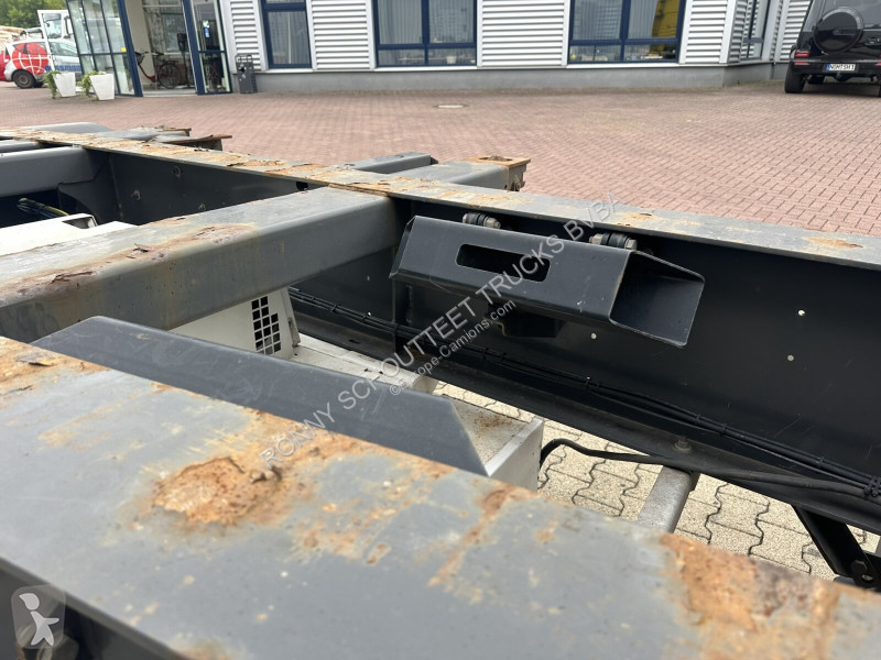 نصف مقطورة Krone SDC 27 eLTU4 Container-Chassi...