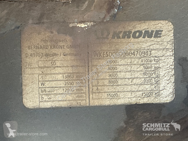 نصف مقطورة Krone Trockenfrachtkoffer Standard...