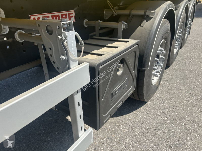 نصف مقطورة Kempf SKM 39 Alu-Kastenmulde 55m³...