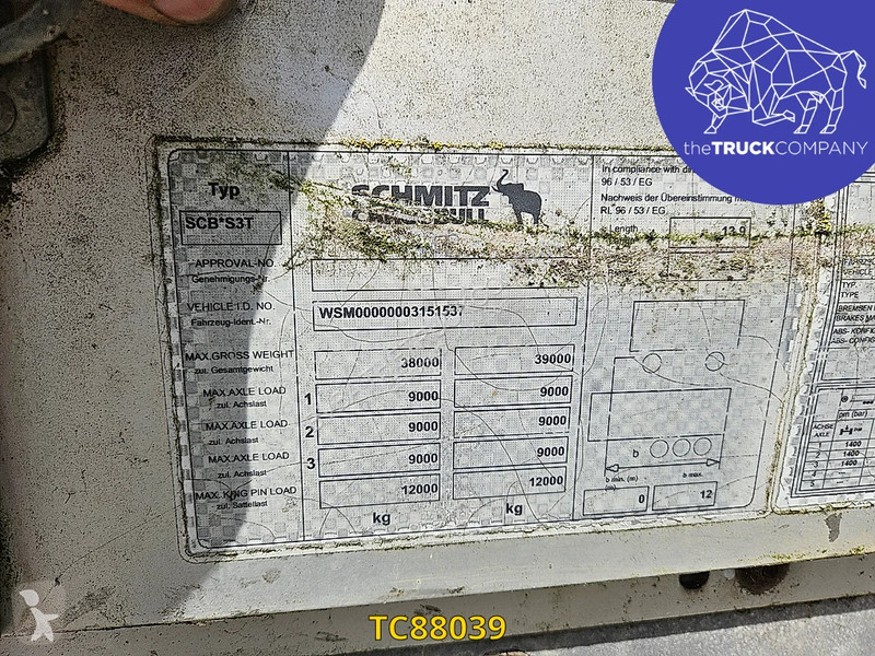 نصف مقطورة Schmitz Cargobull