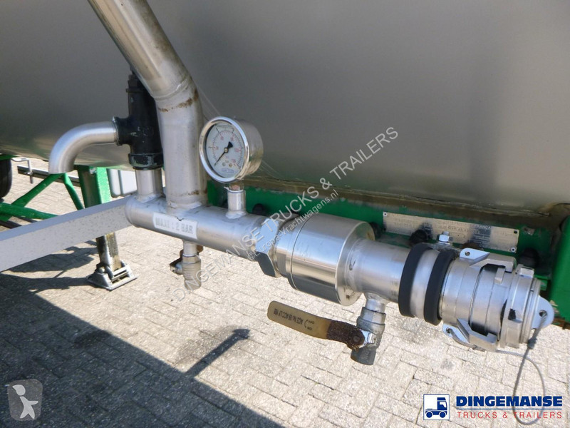 نصف مقطورة Magyar Bitumen tank inox 30 m3 / 1 comp