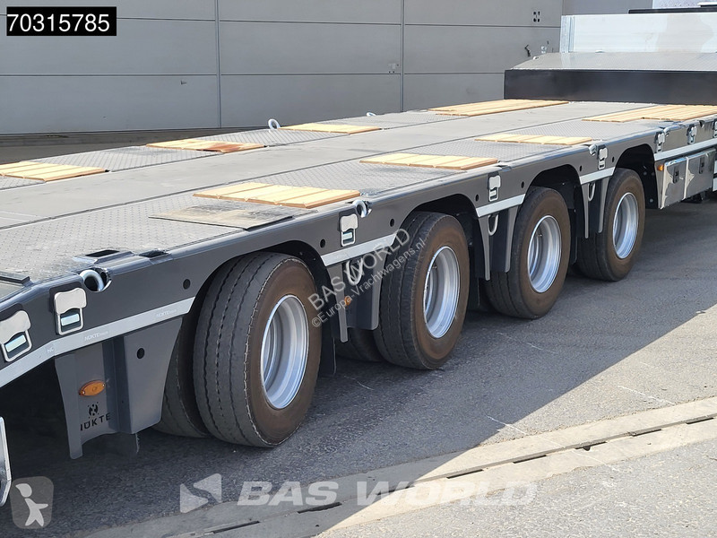 نصف مقطورة  NKTL4 NEW Lift + 2xSteering Axle Ramps