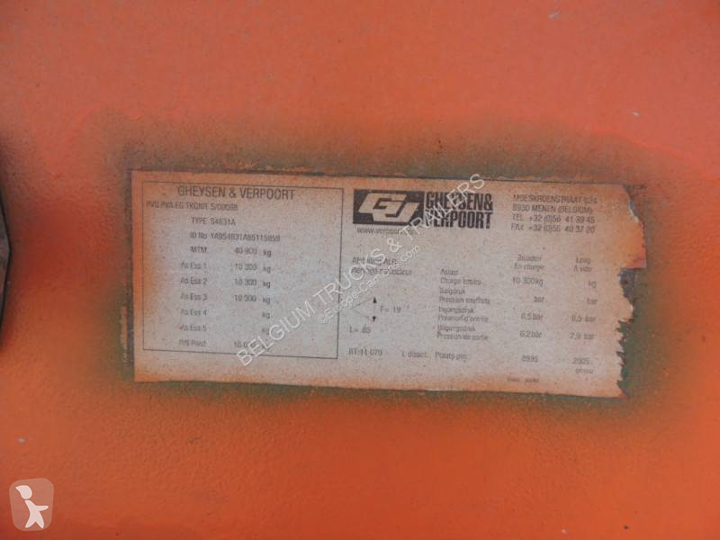 نصف مقطورة Gheysen & Verpoort