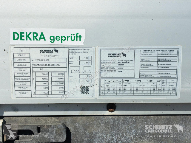 نصف مقطورة Schmitz Cargobull Curtainsider Coil...
