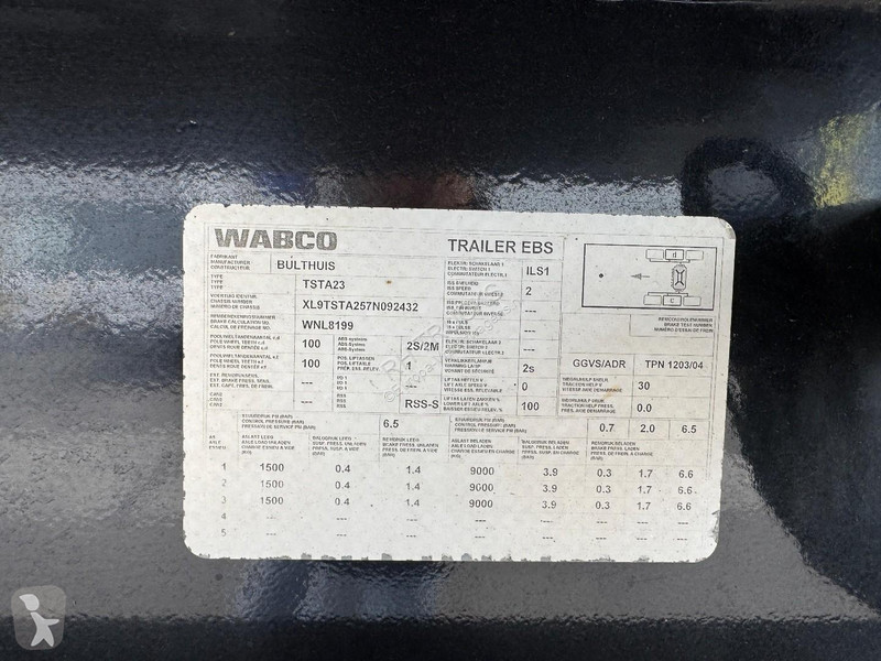 Semirremolque Bulthuis TSTA23 3 AXLE - BPW -...