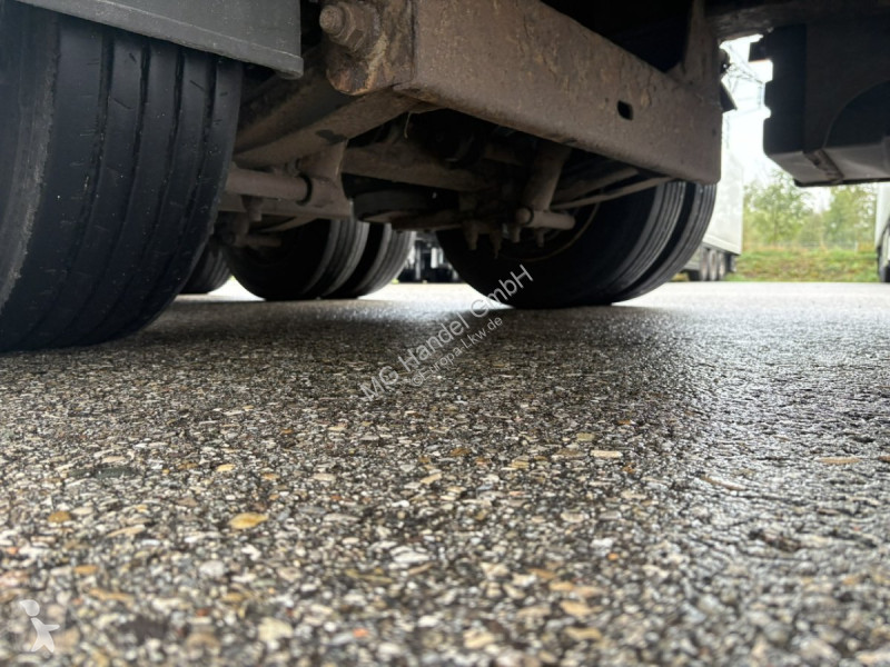 Návěs  Ricoe, BPW-Achsen, Schwanenhals mit Rampen