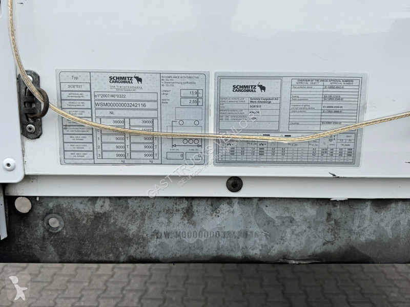 Semiremorca Schmitz Cargobull Schuifzeil met...