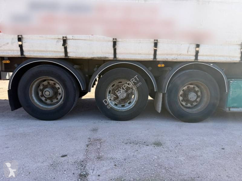 Fruehauf 3 essieux bâchée semi-trailer