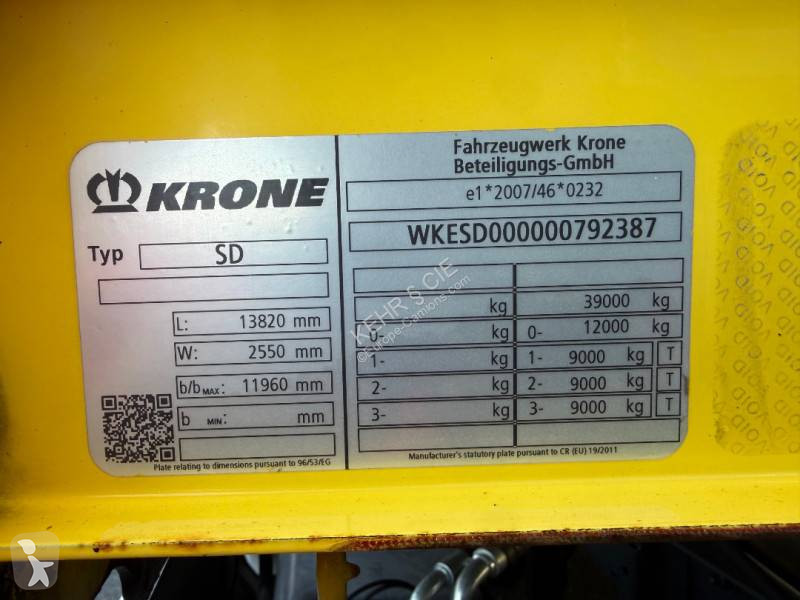 Krone  semi-trailer