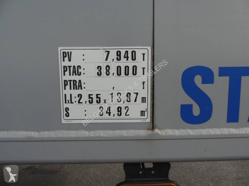 Stas 85 m3  palletisable semi-trailer