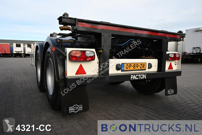 Sættevogn Pacton ET4 | 20ft * 2810KG * SAF/DRUM...