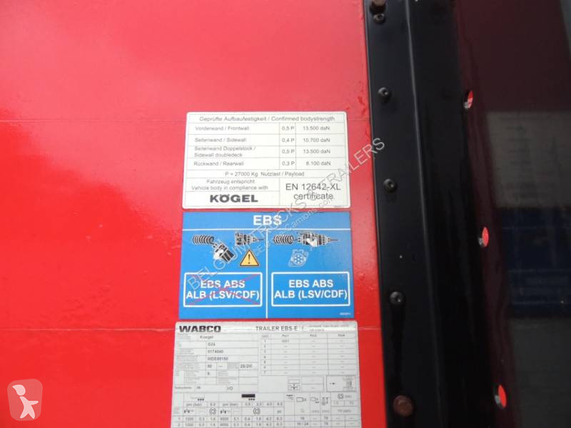 Kögel fosse a bobine semi-trailer