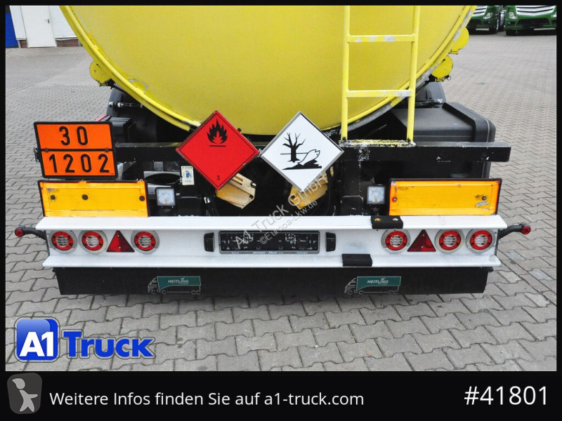 Oplegger  Alu, Benzin + Diesel , 40m³ 2...