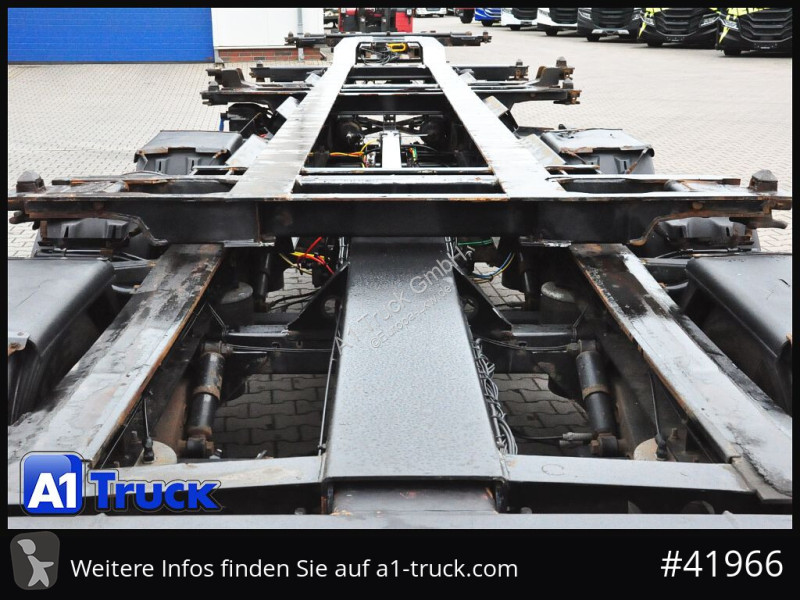 Oplegger Krone eLTU6,  Schlitten, Front und...