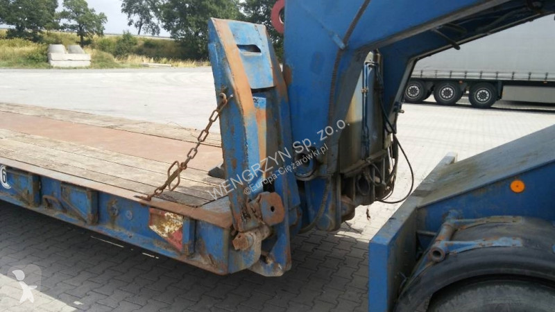 نصف مقطورة Goldhofer Naczepa niskopodwoziowa...