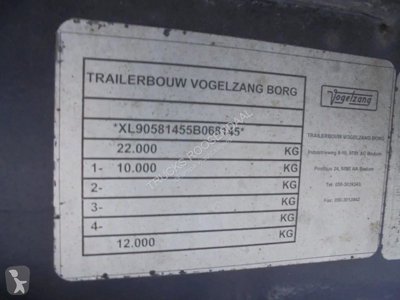 Semirimorchio  V0-STG + 1 Axle + Dhollandia...