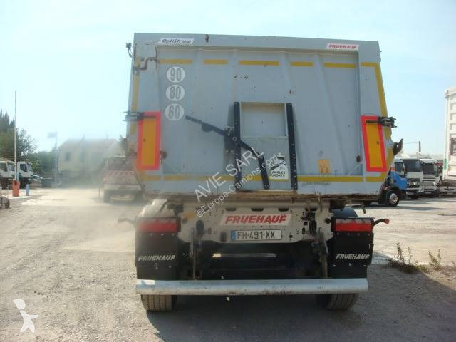 Semitrailer Fruehauf BENNE TP 38T 3 ESSIEUX...