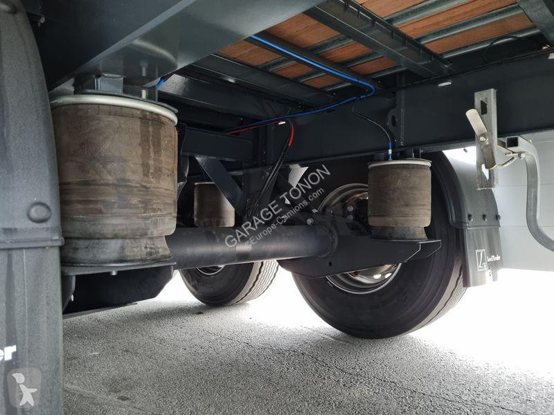 Semitrailer Lecitrailer  PLATEAU RIDELLES...