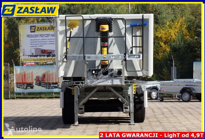 Semi remorque Zasław 28 m³ !! Light UP 4.990 kg...