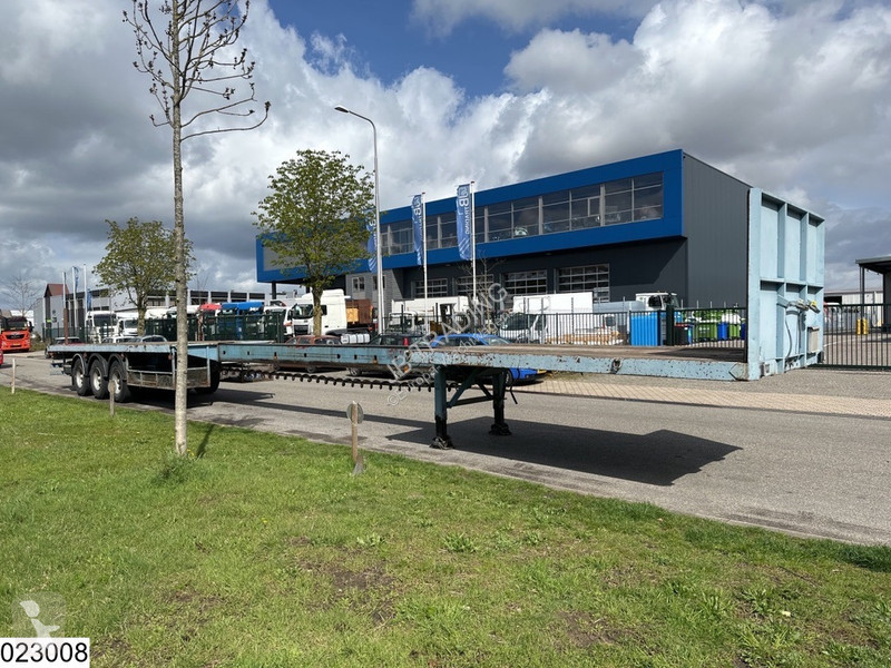 Semitrailer Nooteboom open laadbak 42000 KG,...