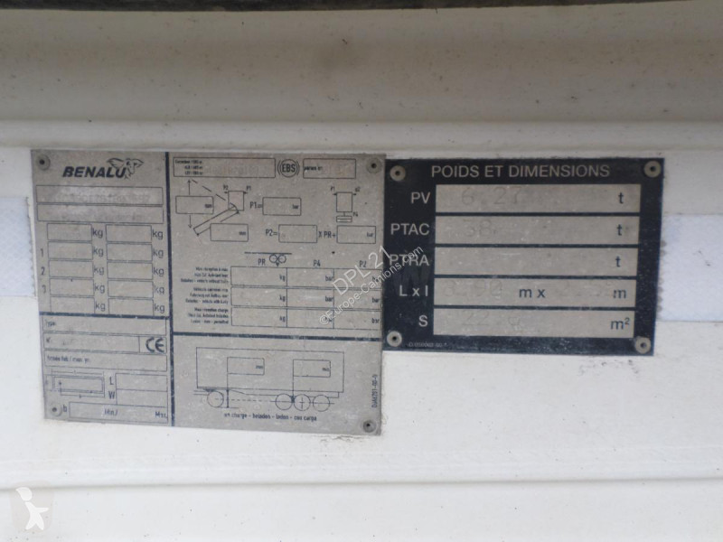 Semiremorca Benalu  CARGOTRACK ULTRA C39