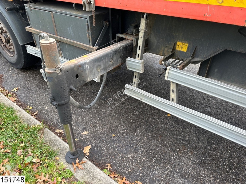 Semitrailer Lecitrailer open laadbak Fassi, Remote