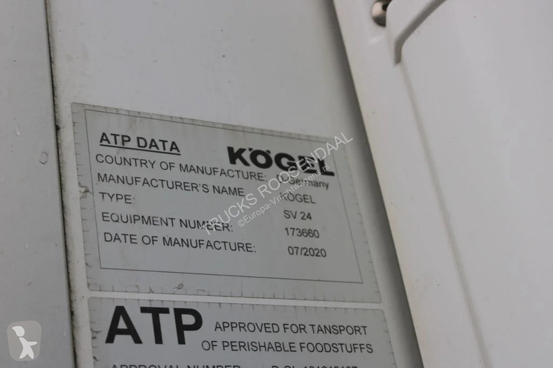 Semitrailer Kögel CARRIER VECTOR 1950 + 2.67 + ATP